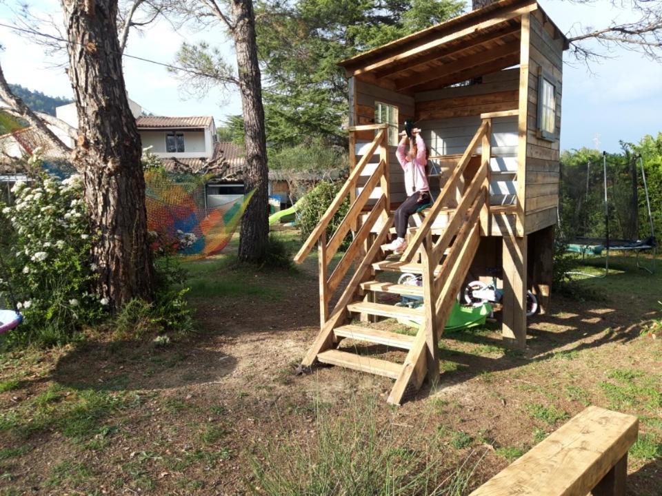 Chambre Basilic 2P, 2 Nuits Max, Dans Petit Chalet 6Km Du Festival De Piano De La Roque D'Antheron Rognes 외부 사진